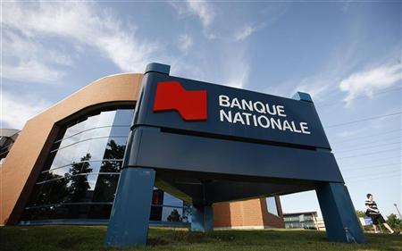 National Bank branch in Quebec City June 9, 2010. REUTERS/Mathieu Belanger