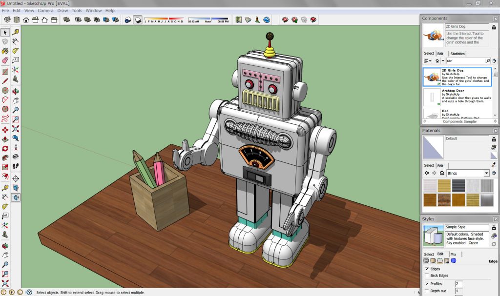 SketchUp Pro: Powerful 3D drawing application