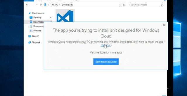 Windows 10 Cloud Shaping