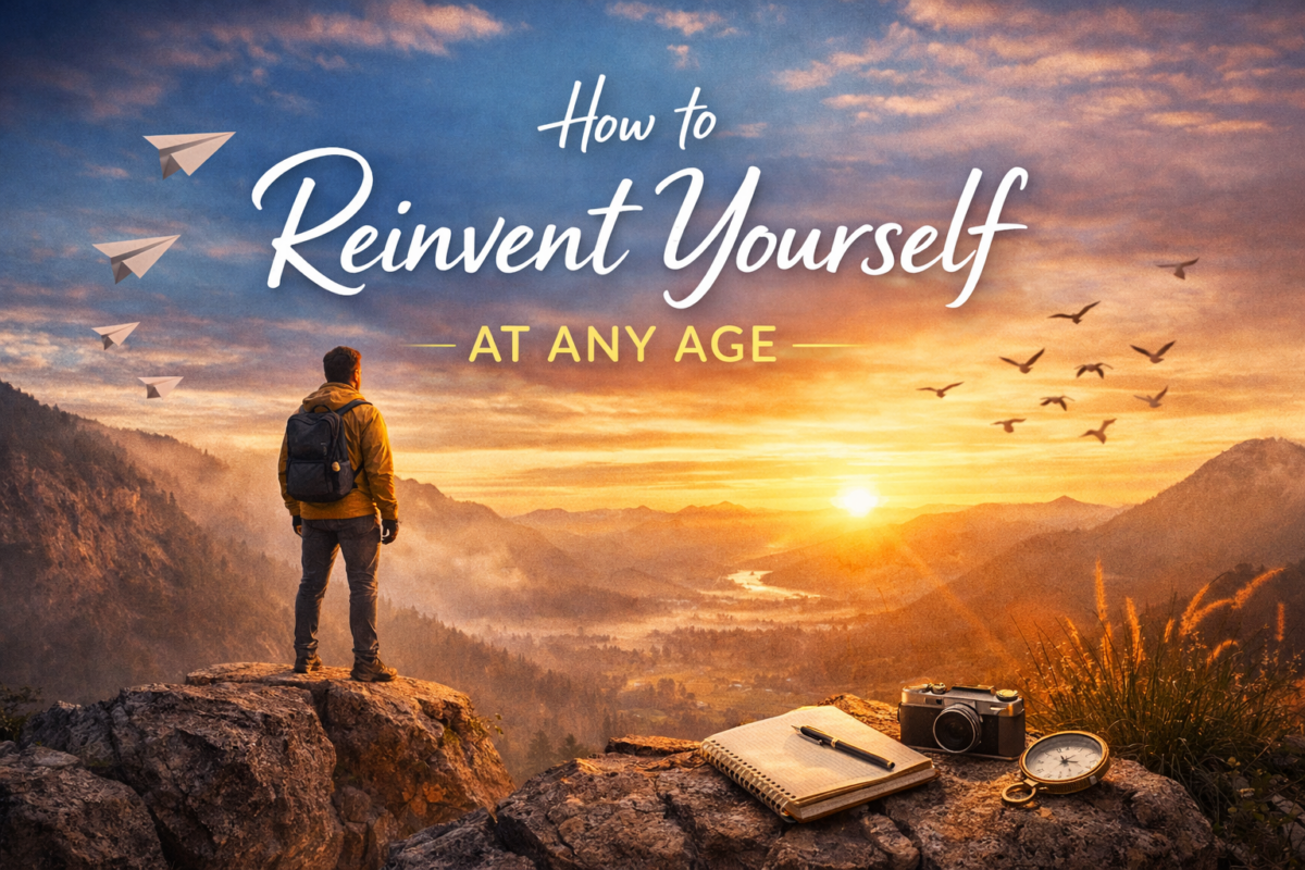 How to Reinvent Yourself at Any Age